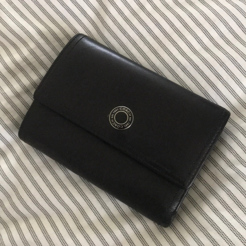 Leather Coach wallet